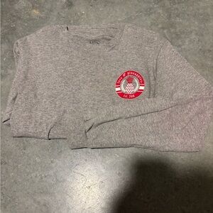 Gray Long Sleeve T-Shirt